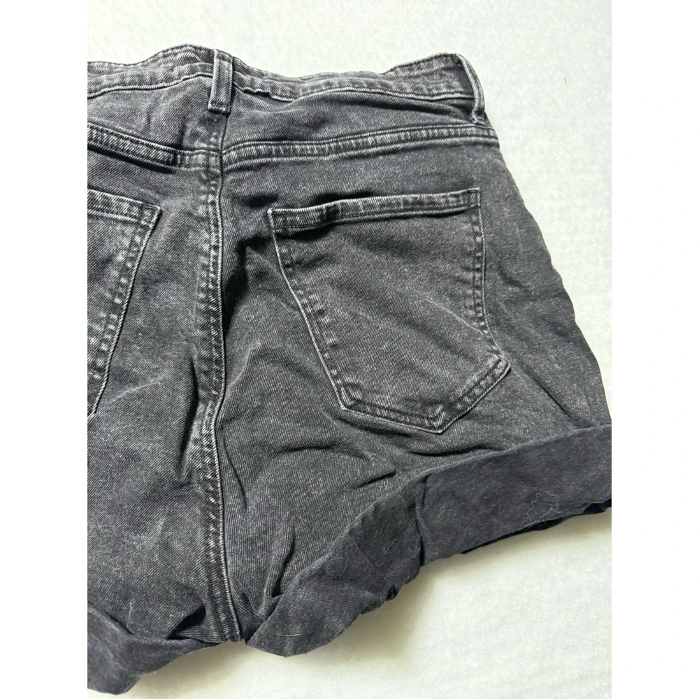 Garage Denim Womens Size 7 Black Denim Jean Shorts